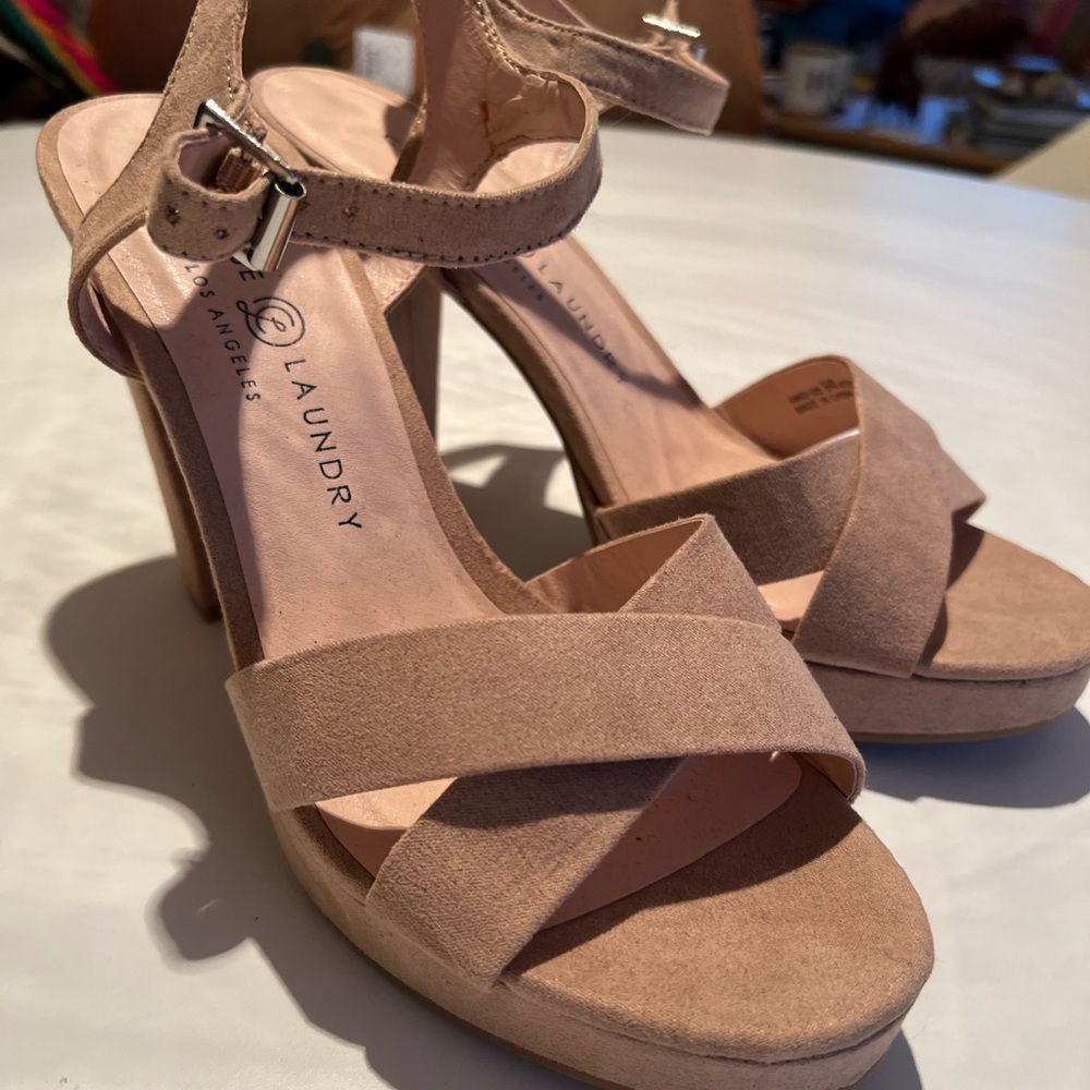 Nude Chinese Laundry Heels - Size 9 - Never Worn
